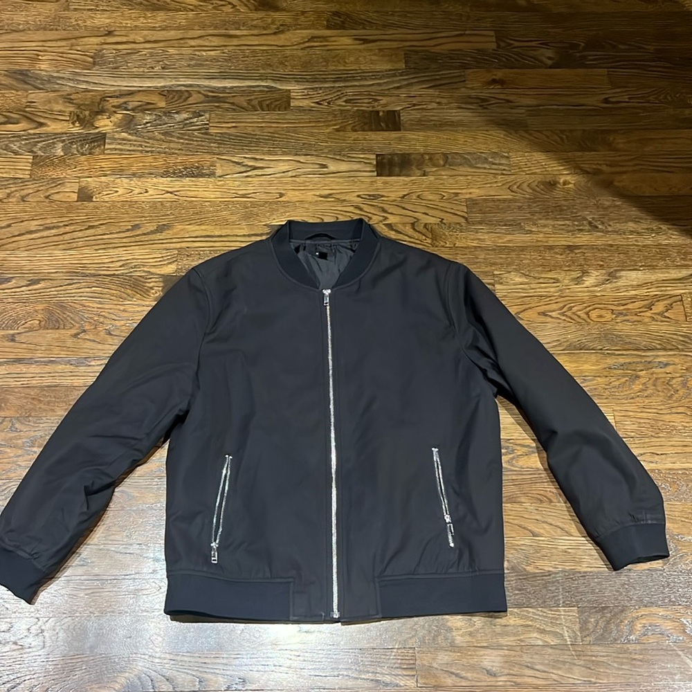Alfani Men’s Black Bomber Jacket XL